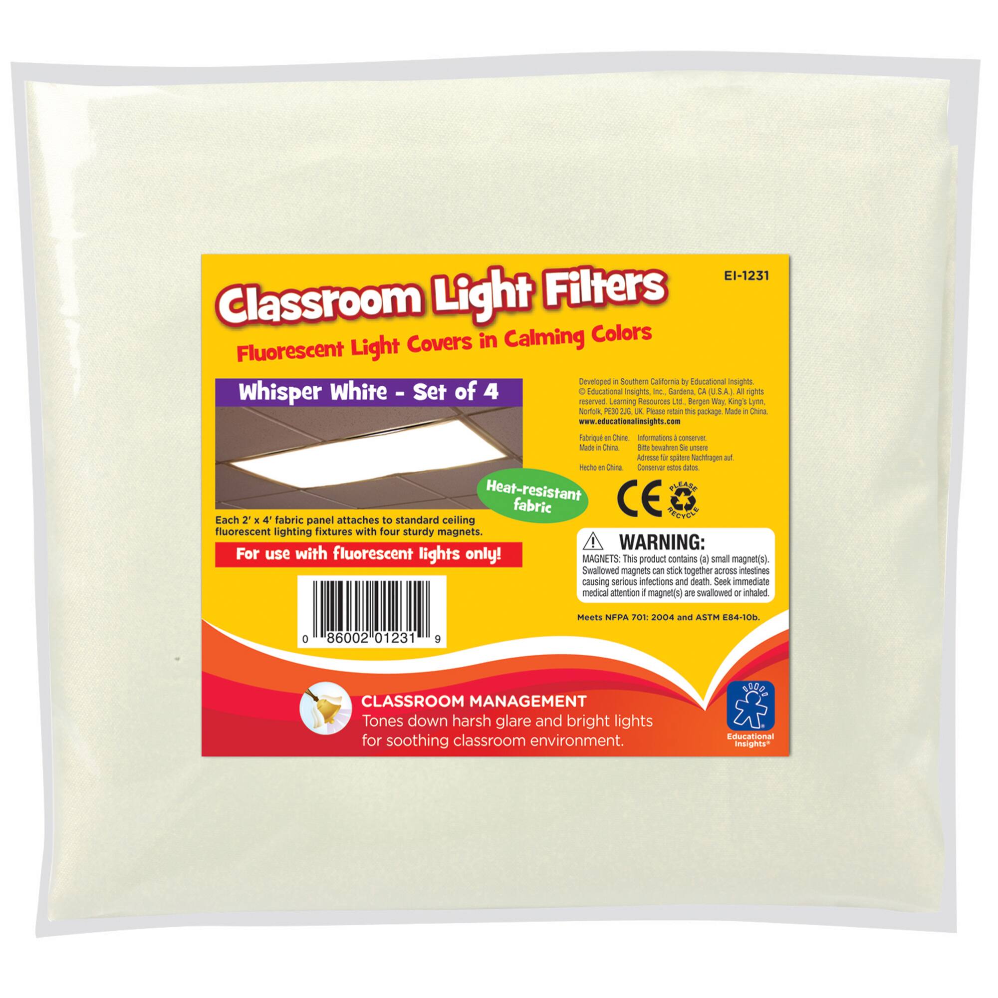 Educational Insights Whisper White Light Filters, 4ct.